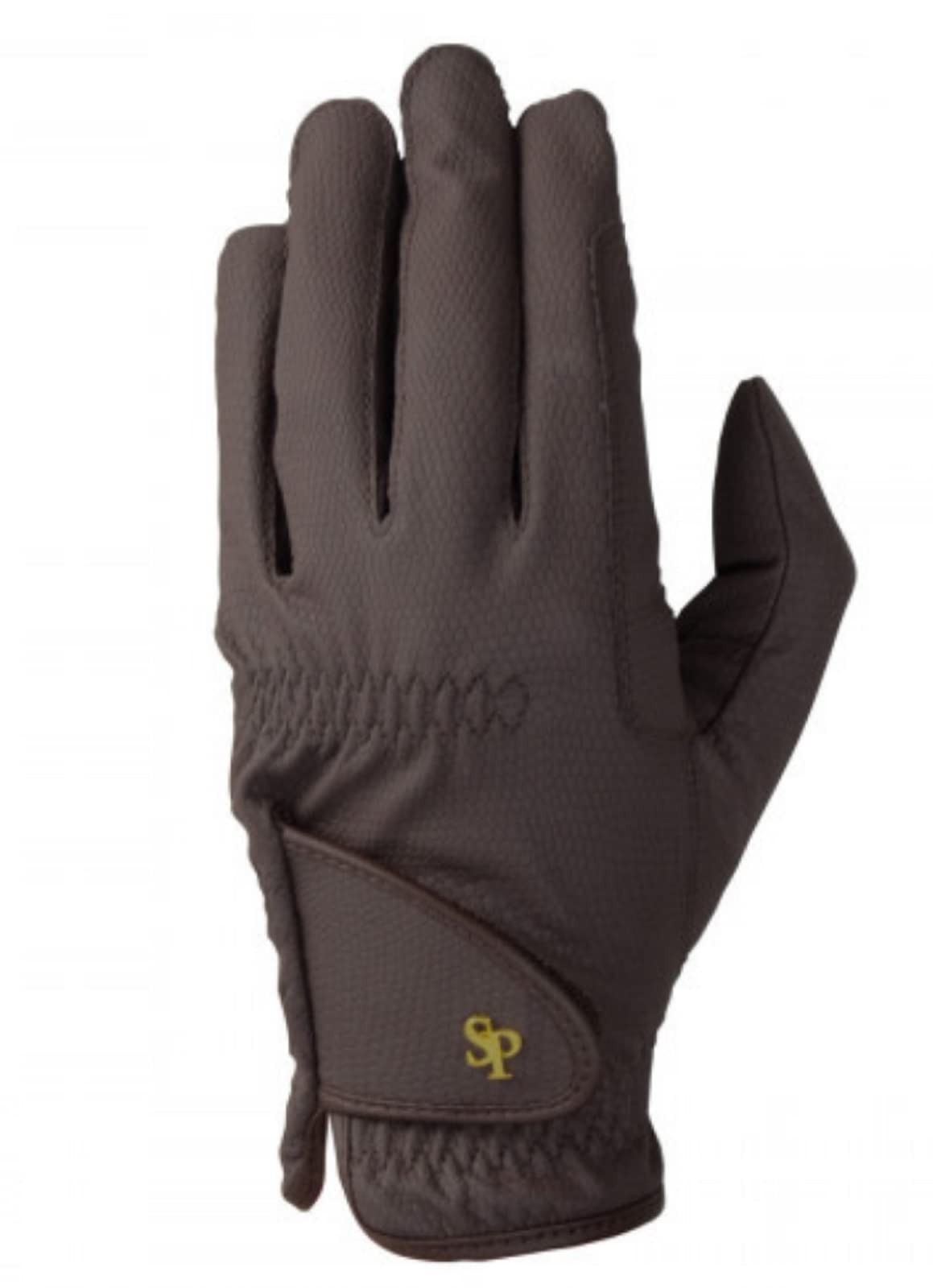 Supreme Products Pro Performance Show Riding Gloves 31264 Brown Kids, Brown, L