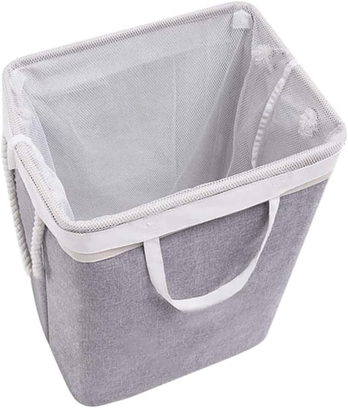Portable Laundry Basket Lid Capacity Collapsible for Laundry Clothes Toys