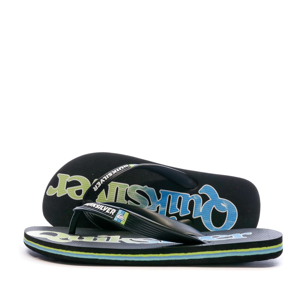 Quiksilver Molokai Wordmark Fineline, Zapatos de Playa y Piscina Hombre