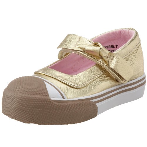 Morgan & Milo Avril Metallic MJ Mary Jane (Toddler/Little Kid),Gold,Little Kid 12 M US