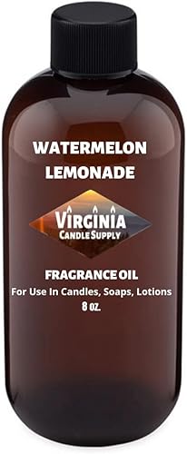 Miniatura 2 de Aceite aromático de limonada de sandía (botella de 8 onzas) para hacer velas, fabricación de jabón, fabricación de tartas, aerosoles de habitación,
