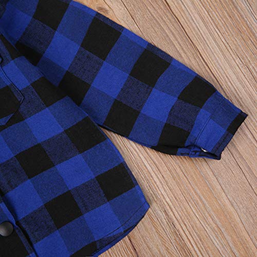 WangsCanis Giacca Camicia per Bambino Bambina con