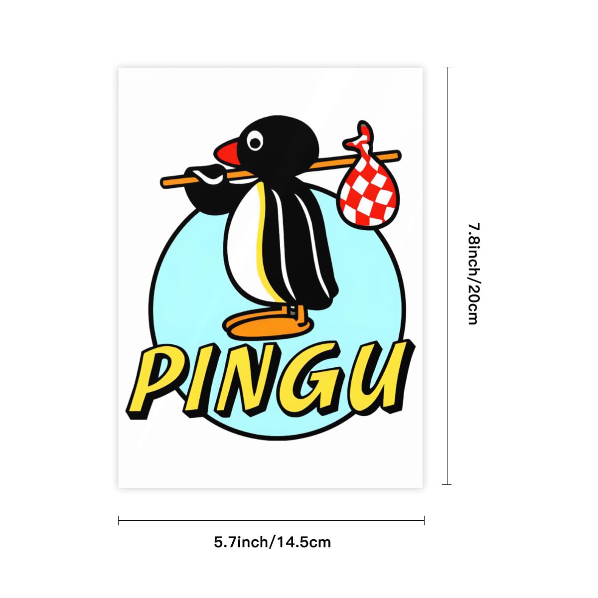 Amazon.co.jp: ステッカー ピングー キャラクター ペンギン 人気 Logo
