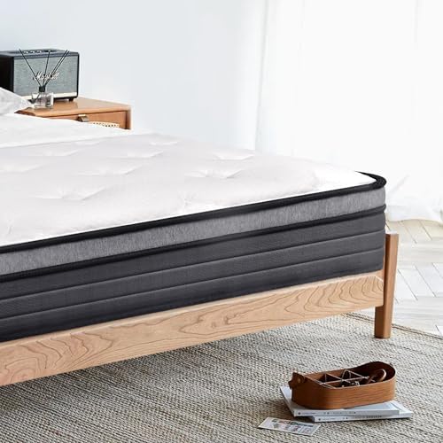 Eiue VES364 Queen Size Mattress 10 Inch,Bed-In-A-Box,Hybrid Mattress,Individual Pocket Spring Mattress,Medium Firm Mattresses,Breathable Comfortable thumb #4
