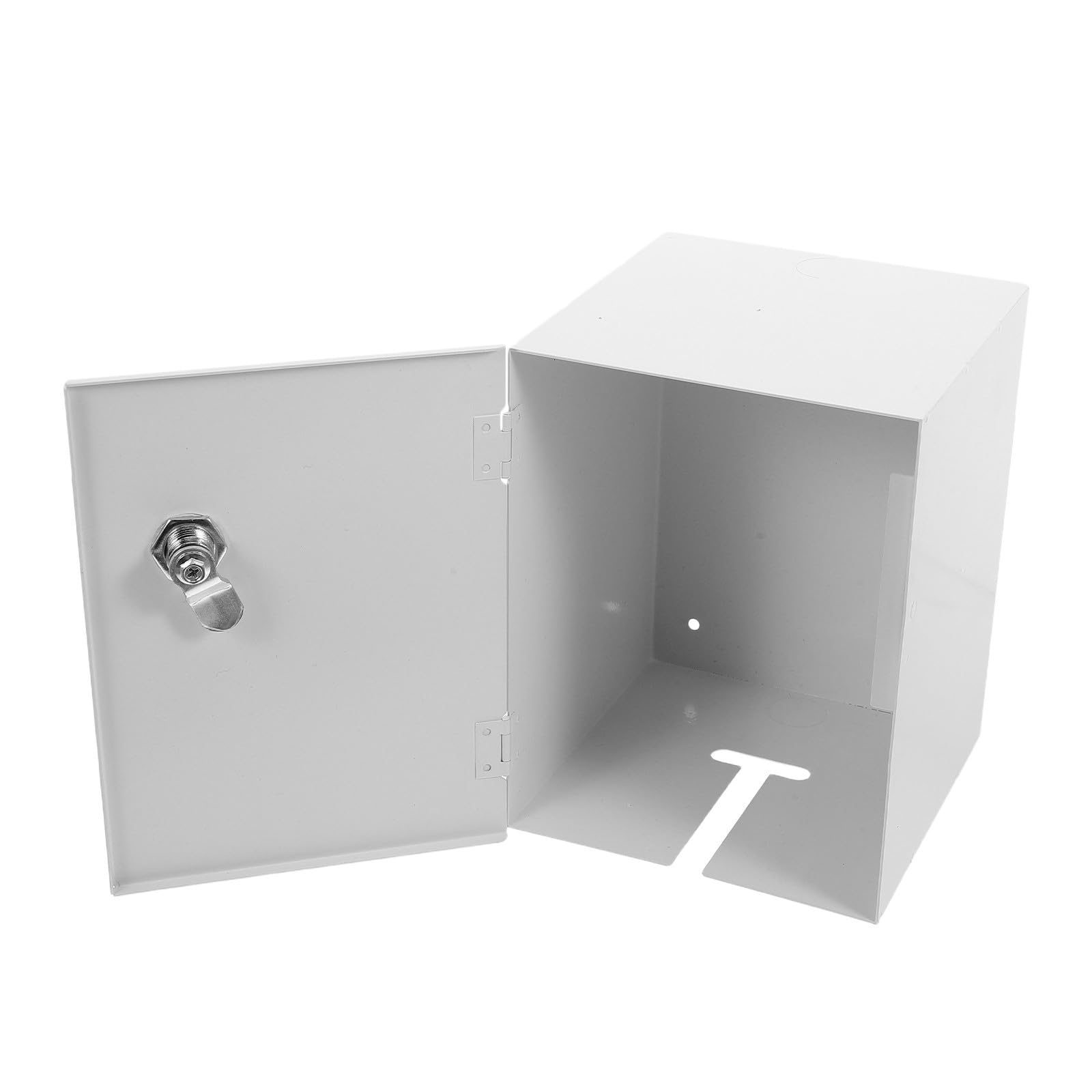 Abschließbare Steckdosen Schutzbox aus Eisen, 20x15,5x15 CM