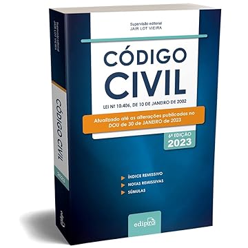 Capa do livro Código Civil 2023: Lei nº 10.406, de 10 de janeiro de 2002