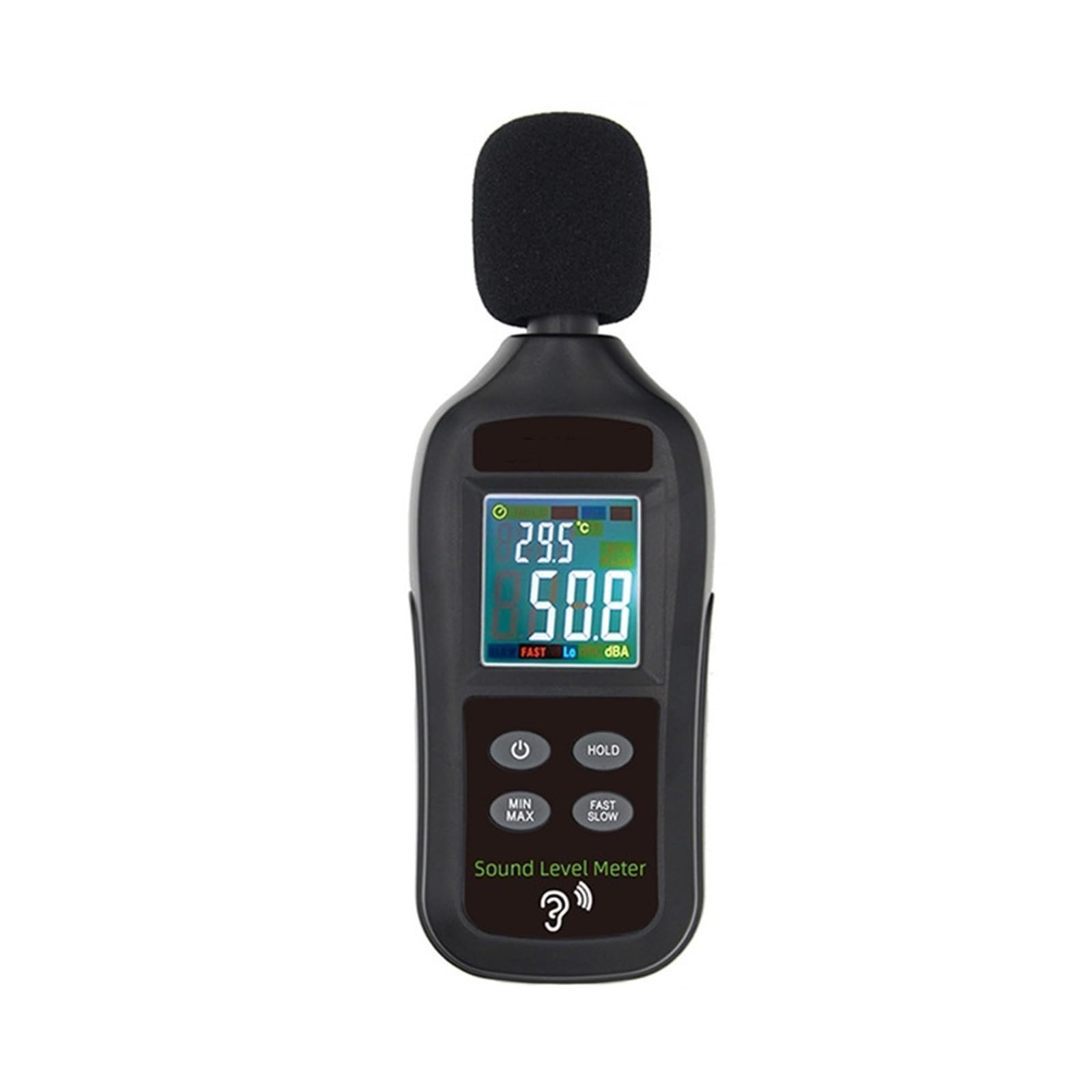 Medidor De Ruido Digital De Mano Contador De Nivel De Sonido Medidor De Decibelios