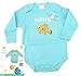 Produktbild heimtexland Disney Baby Body Langarm in türkis Gr. 86-92 Findet Nemo Dorie Unisex 100% Baumwolle hautfreundlich Ökotex geprüft Typ512