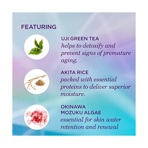 Tatcha Luminous Dewy Skin Mask: Nourishing Single-Use Mask Infused with Green Tea, Rice, and Algae for Moisturized Skin…