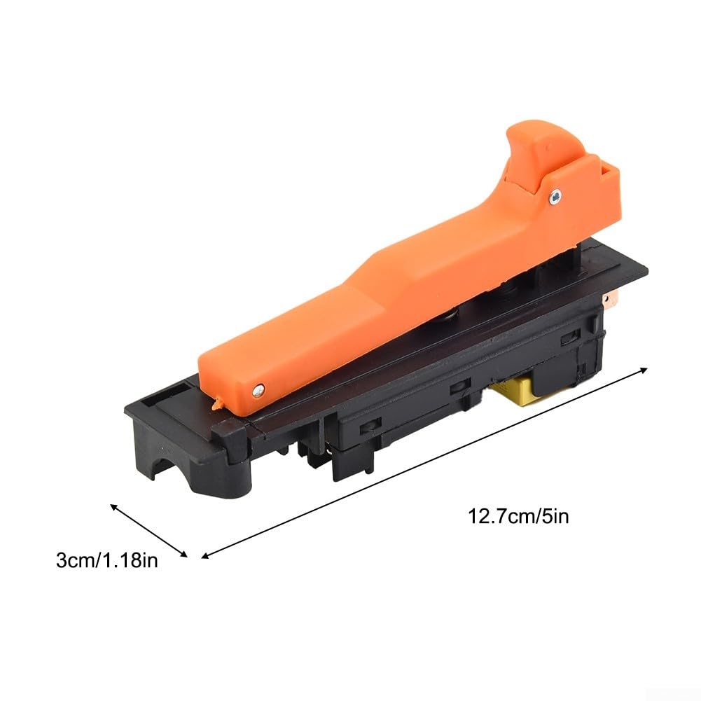Interruttore a grilletto superiore per smerigliatrice angolare 180 GA9030 GA9020 GA7030 GA7020 G18SE3, blocco, plastica + metallo