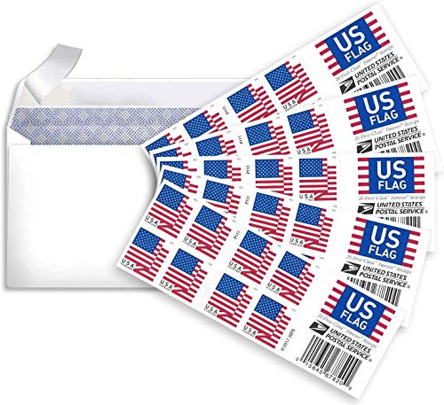 My Postage Stamps Envelope Matching 2018 Releases Postage Stamp (5 Sheets, 100 Stamps)