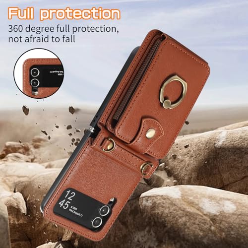 Coque Samsung Z Flip 3 anti choc charnière et vitre intégrée - 3