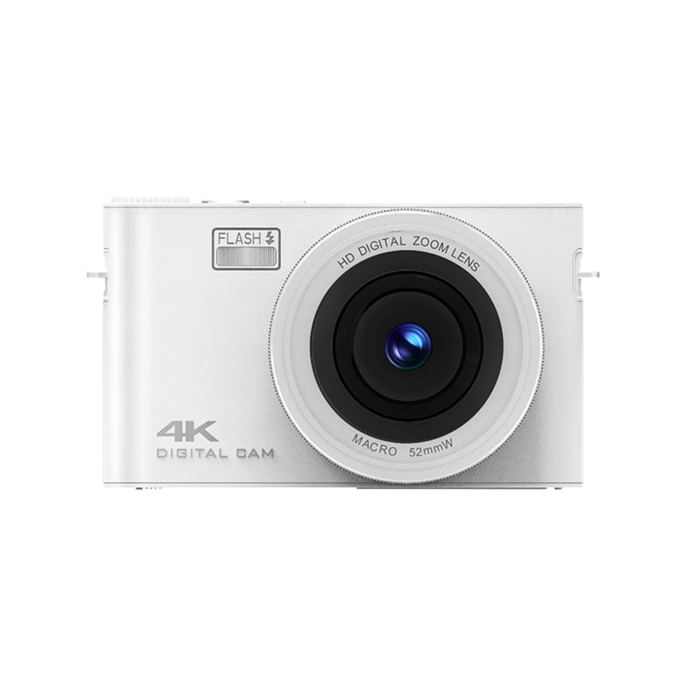 Fotocamera 64MP Auto Focus Video 4K - 18X Touch Panel MP3 Musica per Principianti Adolescenti