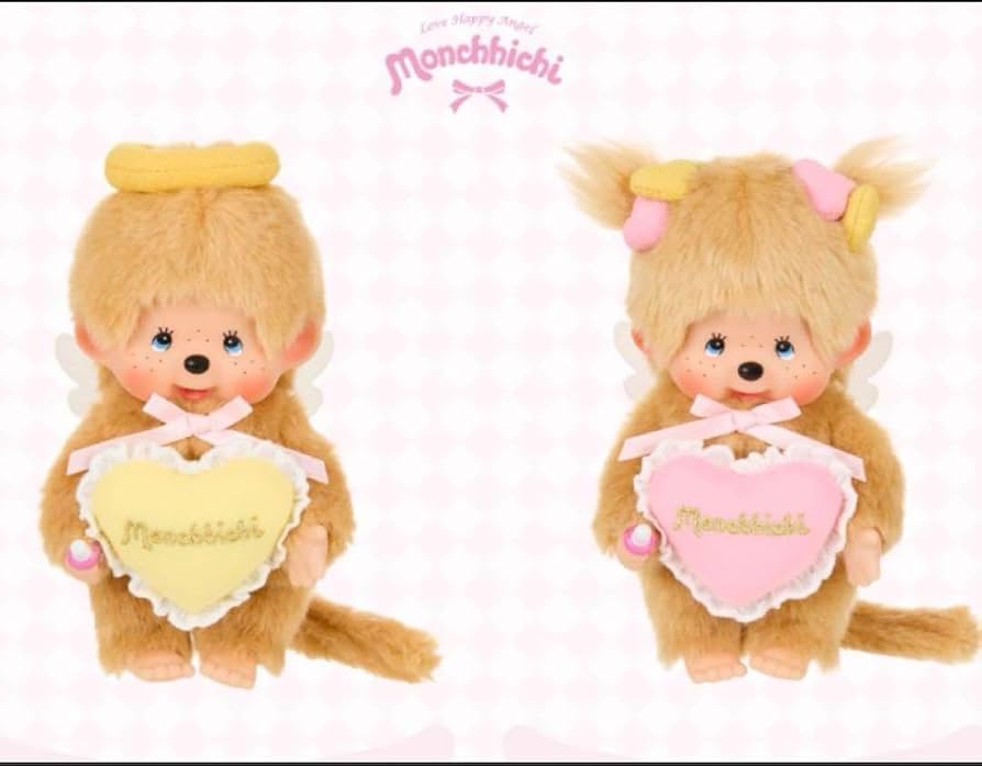ラブハッピーエンジェル モンチッチ S 男の子&女の子セット Amazon.co.jp: ラブハッピーエンジェル モンチッチ S 男の子