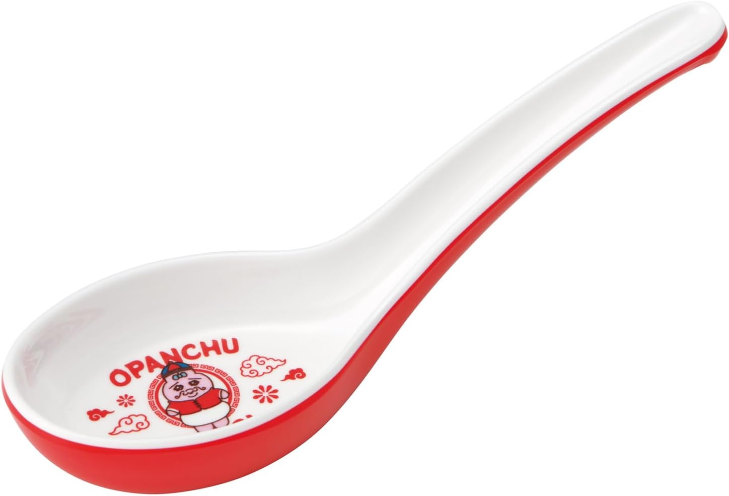 Skater LMCH1-A Melamine Lunge Spoon, Town Chinese, Dishwasher Safe