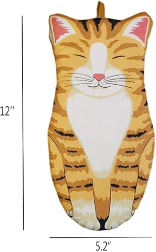 Miniatura 10 de Guantes de cocina para horno, resistentes al calor, 1 par de garras