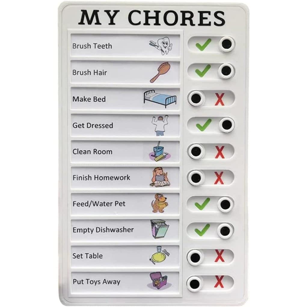 Buy Chore Chart for Adults Boards, Portable to Do List Rv Checklist ...