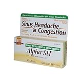 Boericke and Tafel Alpha SH Sinus Headache and Congestion - 1 X 40 Tablets