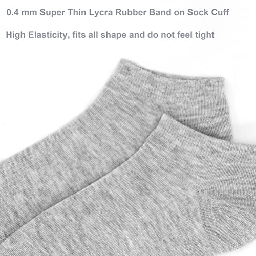 KimYoung 10 Pairs Low Cut Disposable Socks for Travel Portable Stretchy Cotton Blend Socks for Sport Business Travel for Men and Women (20% Cotton Socks)3