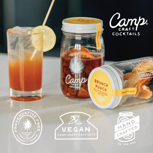 Miniatura 3 de Camp Craft - Mezcla de cóctel - Brunch Punch  Kit de infusión de mezcla de bebidas premium con frutas deshidratadas, hierbas y azúcar vegano
