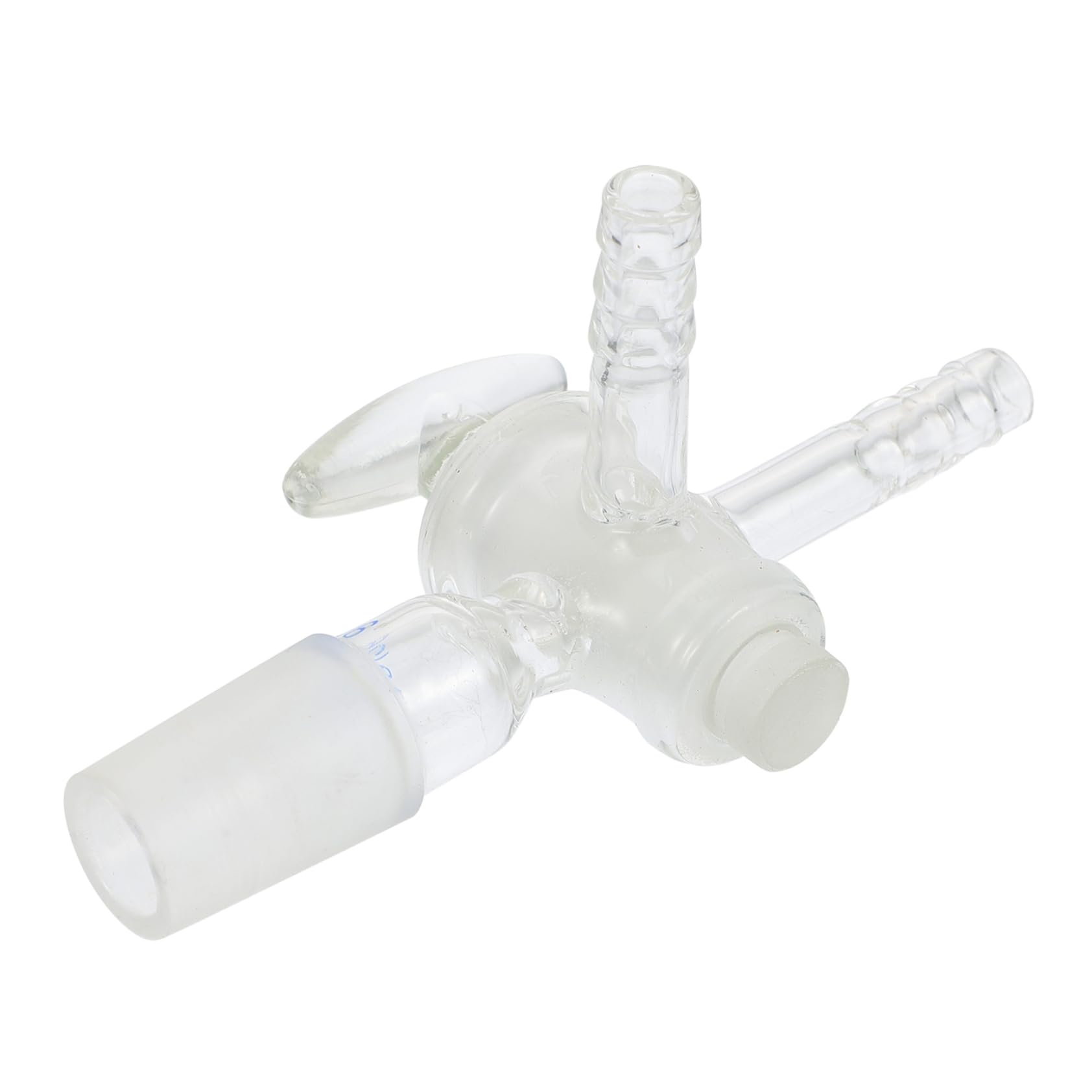 Cabilock 2 Piezas Pistón de Vidrio Trifásico de Laboratorio con Simple y Práctico Experimentos Científicos y Enseñanza