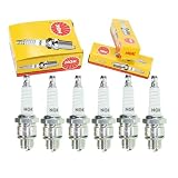 6 pc NGK 5126 B8HS-10 Standard Spark Plugs