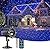 Laser Christmas Projector Lights Outdoor, Christmas Decorations Stars Light Show, Holiday Projector Decorations for House/Garden/Party