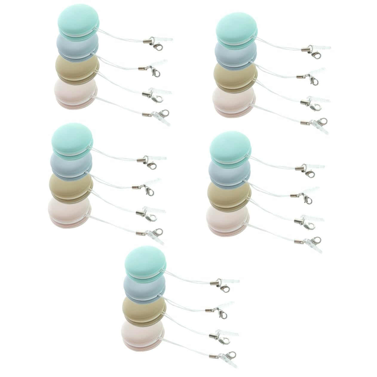 COLLBATH 20pezzi Salviette Per Schermi e Colori Per Rimuovere e Lavabili e Decorative