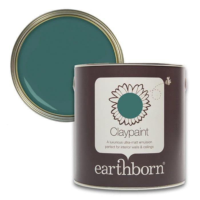 earthborn Claypaint, Breathable paint for Walls and Ceilings (Hobgoblin, 2.5 Litre)