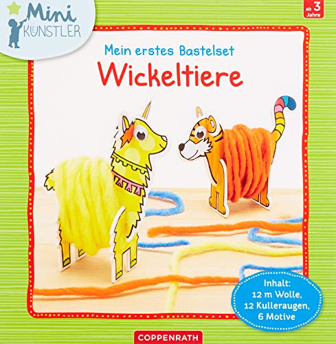 Mein erstes Bastelset: Wickeltiere (Mini-Künstler)