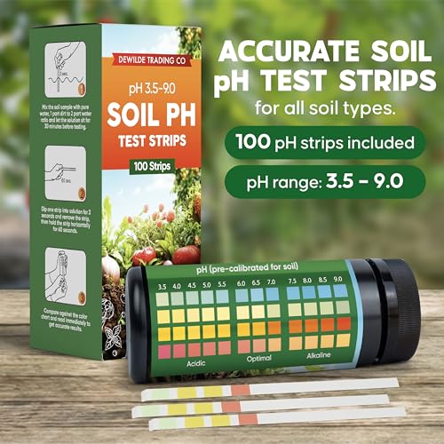 Kit de prueba de pH del suelo para mejorar el rendimiento de tu jardín y césped exterior 2