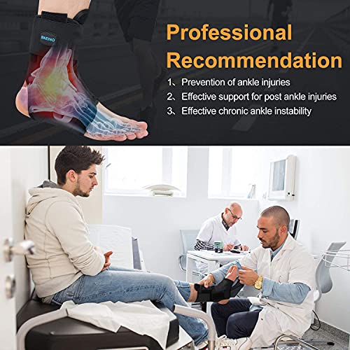 Ankle Brace for Women & Men - Support for Sprained Ankle and Injury Recovery