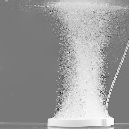Modificare le Dimensioni Della Bolla: È possibile modificare la dimensione della bolla a mano, e lasciare che la pietra della bolla torni in acqua quando tutti gli accessori sono collegati, è possibile ottenere rapidamente l'effetto di raffinazione.
