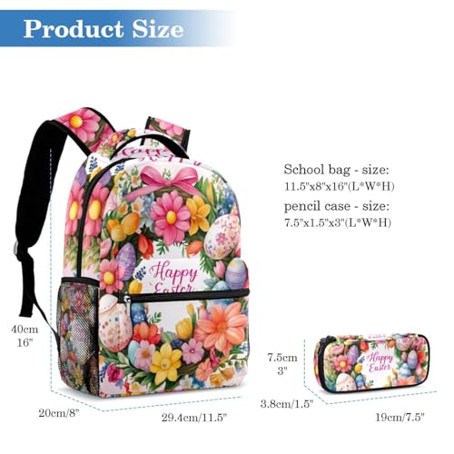 Sac à dos multicolore et trousse pour ados idéal pour le collège