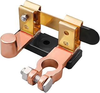 Heavy-Duty Knife Blade Master Switch (12V/24V) - Top Post Battery Disconnect for Automotive & RV