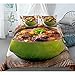 Copripiumino Matrimoniale,Tema Alimentare Modello Copripiumino Set Biancheria da Letto Casseruola di Manzo Stampa 3D Per Bambini Ragazze Adulto Queen King Full Size Set Consolatore Home Collection,Ki