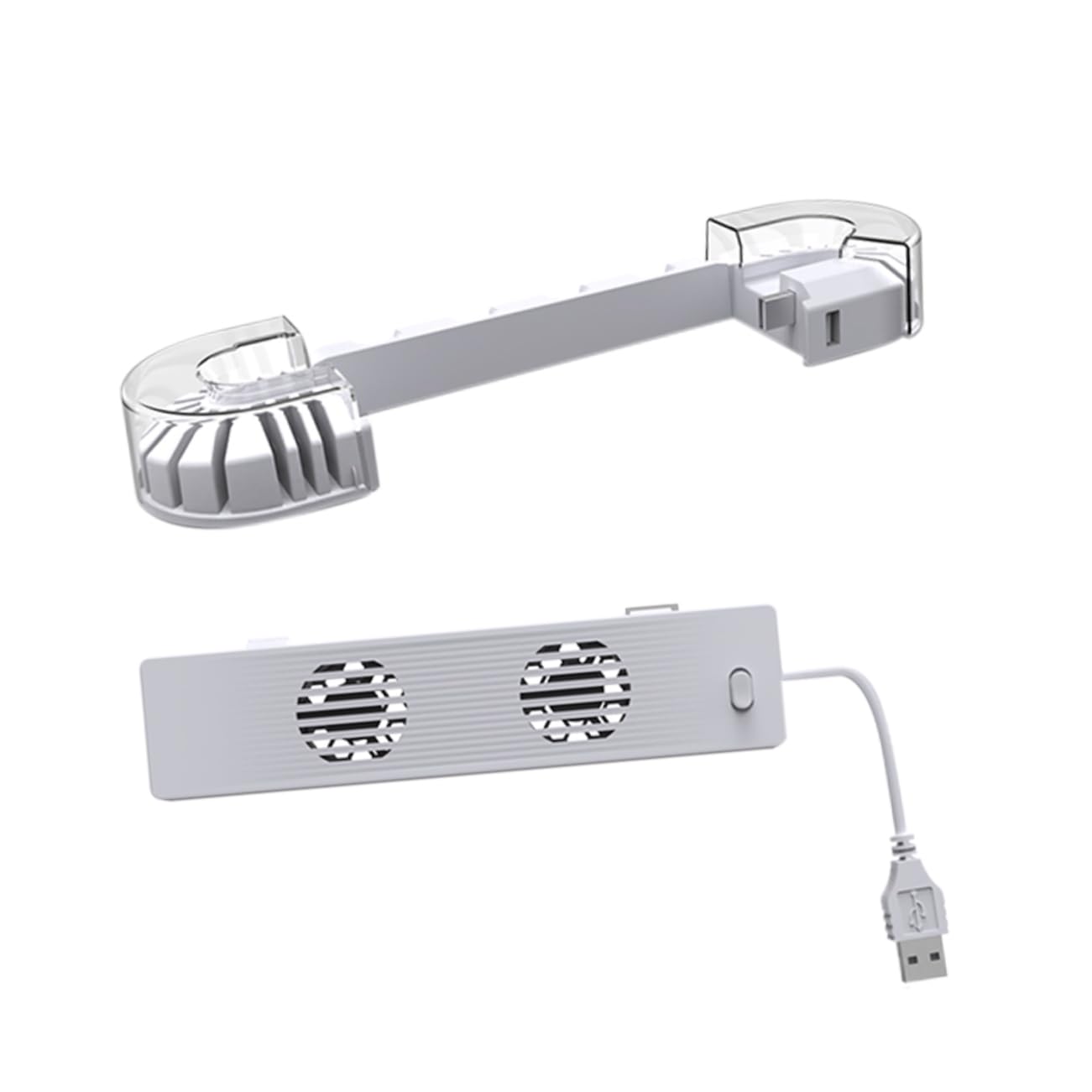 SOLUSTRE 1 set Dock Raffreddamento e Caricatore per Switch Oled Base con Silenziosa Caricatore per Gamepad Schede per Dissipazione Calore e Console