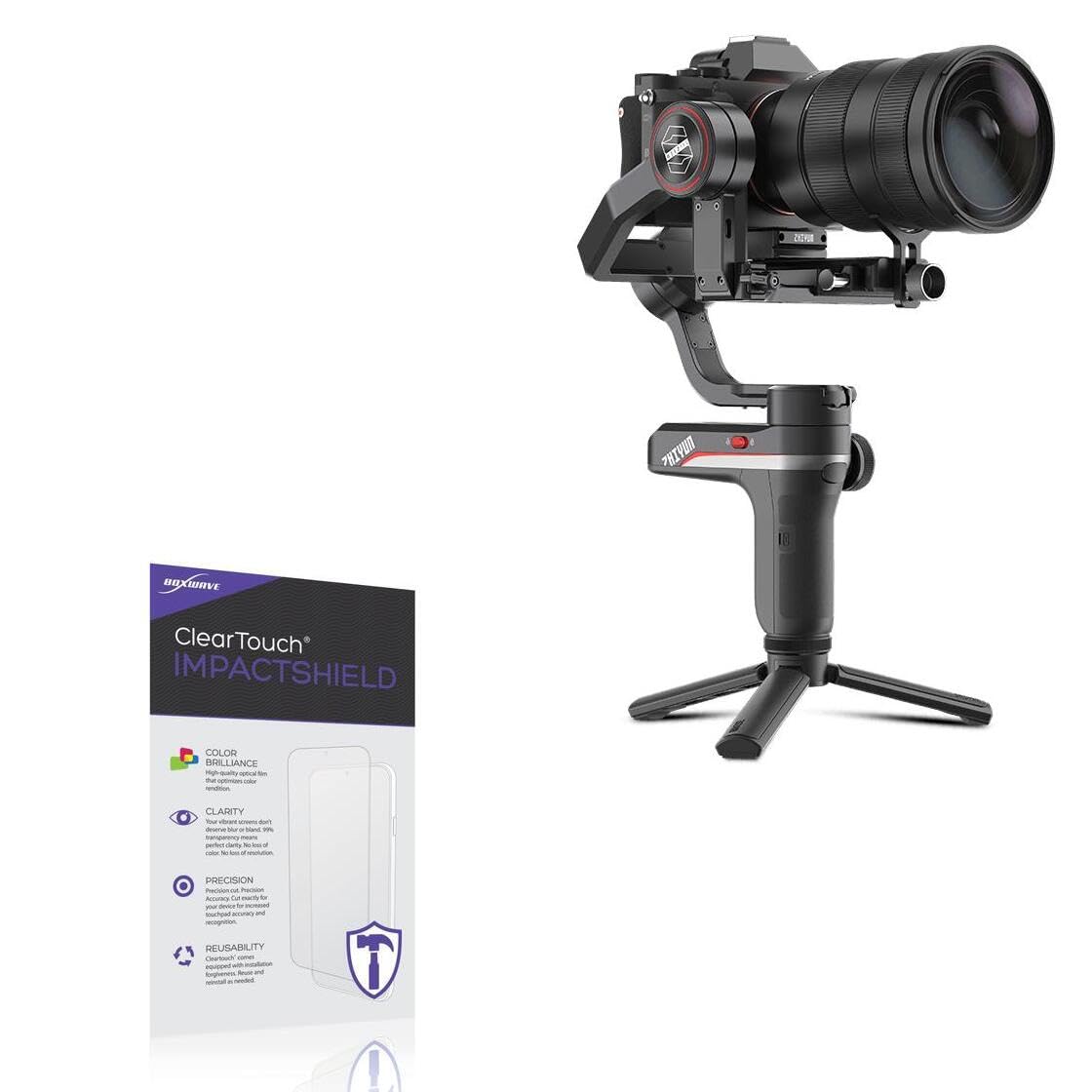 BoxWave Screen Protector Compatible With Zhiyun Weebill S - ClearTouch ImpactShield (2-Pack), Impenetrable Screen Protector Flexible Film