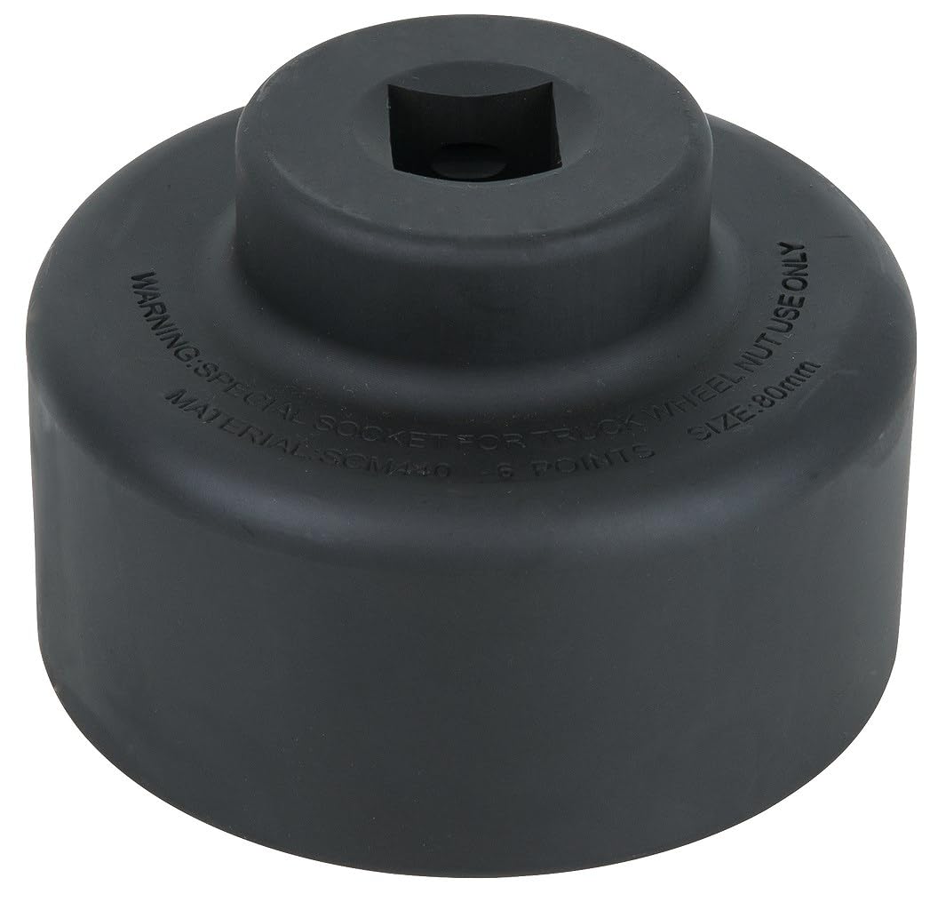 Clé pour écrous d'essieu 3/4" 80mm 6 pans 460.0060 haute résistance