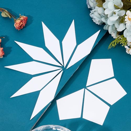 GOMAKERER 200 Pcs 2 Styles English Paper Piecing - Image 4
