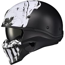 ScorpionEXO Covert X Open Face Half Shell 3/4 Mode Motorcycle Helmet Comm Ready Speaker Pockets DOT