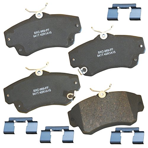 Image of Bendix Premium SBC841T Ceramic Front Brake Pads for Chrysler PT Cruiser 2009-2003, Dodge Neon 2005-2003