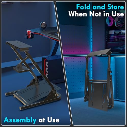 image for Slendor Racing Steering Wheel Stand for Logitech G920, G25, G27, G29 W