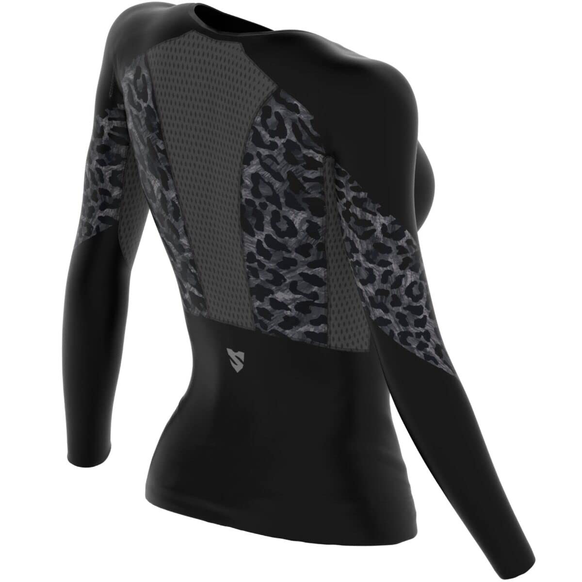 SMMASH Camiseta de Compresión Mujer Manga Larga, Ropa Deportiva Profesional Running Fitness Gimnasio Yoga, Camiseta Deportiva Outdoor, Camiseta Deporte