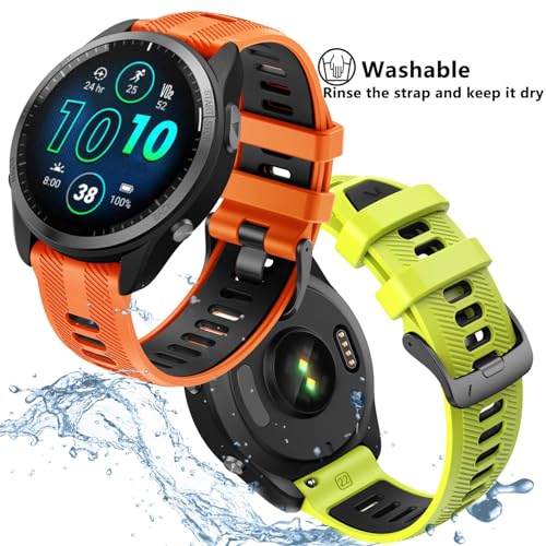 Correa deportiva de silicona 22mm para Garmin Instinct miniatura 7