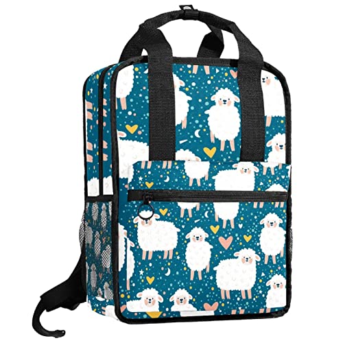 Sac à dos pour garçon rose bleu et cartable fille motif écailles