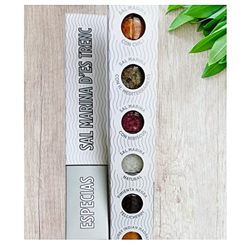 Foto von TERRAMAR MALLORCA - Gourmet Meersalz und Gewürze *Silber Edition* Sal Marina Salz - das perfekte Geschenke Set (122g)