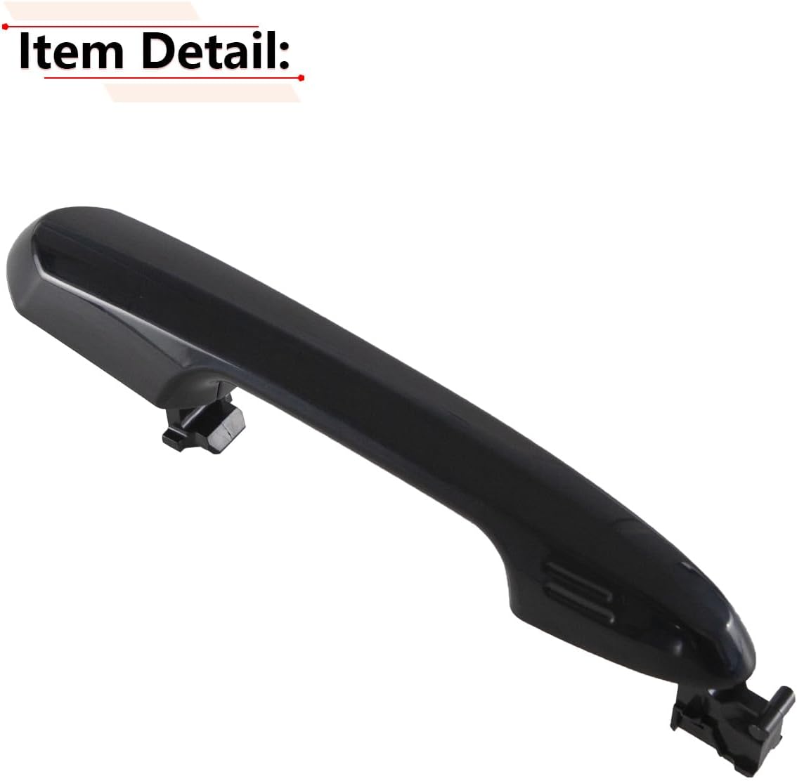 RLB-HILON Exterior Door Handle, for Front Passenger or Rear Door, Compatible with Toyota RAV4 2017-2023 and Rav4 Prime 2021 2022 2023 2024, for Highlander 2020-2024