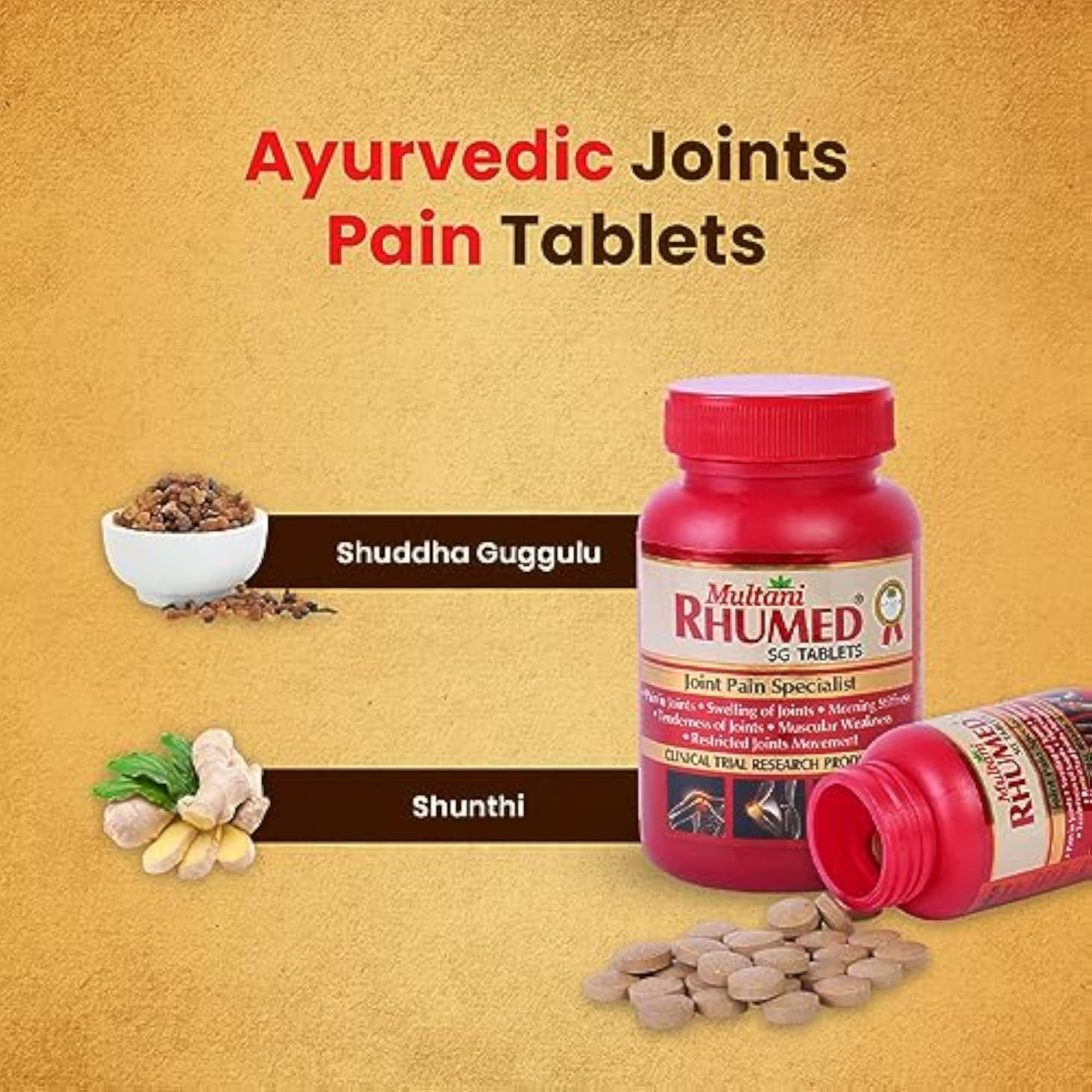 Multani Rhumed SG Tablets - 120 Tablets