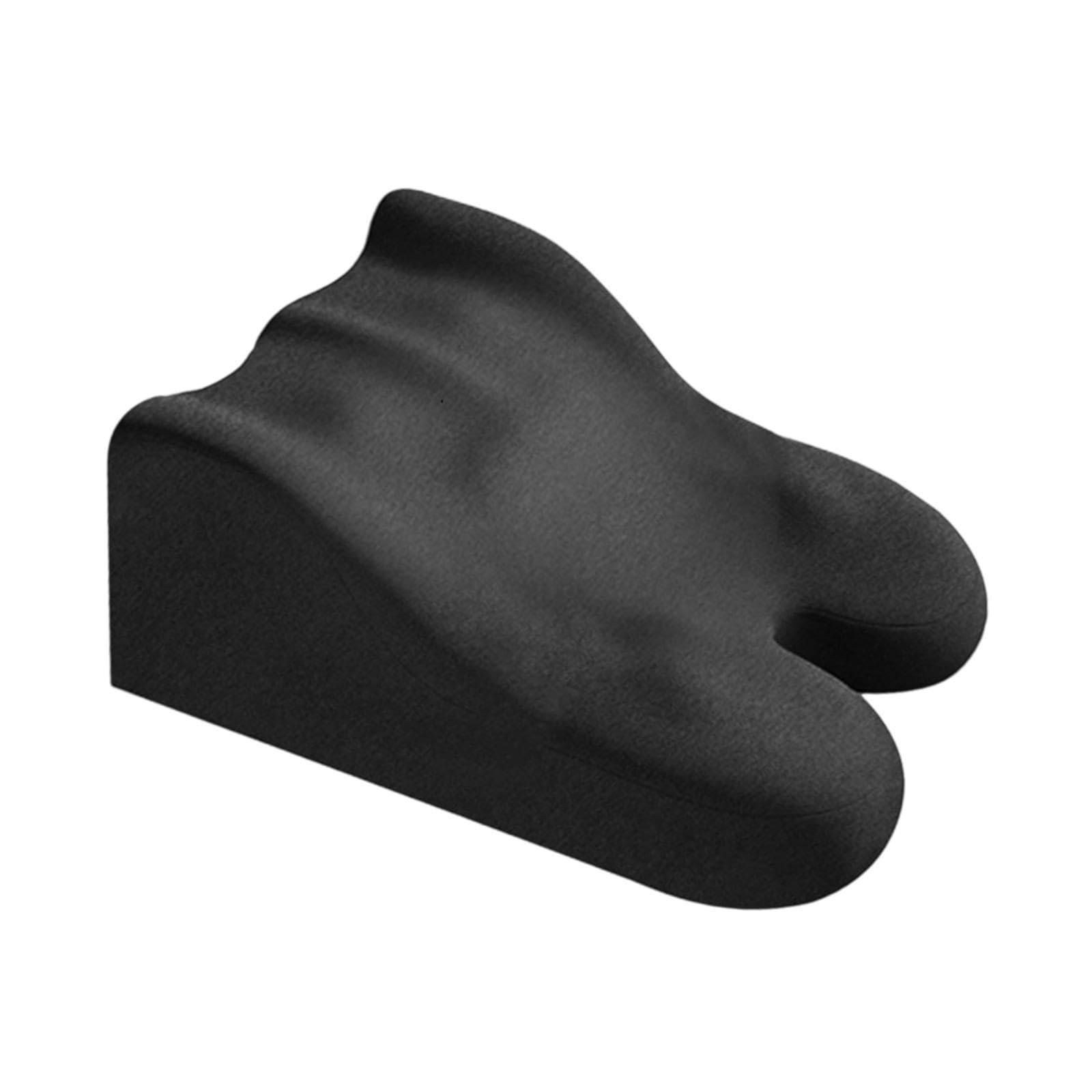 Poduszka do czytania z pianki memory, wielofunkcyjna, przenośna, z zamkiem błyskawicznym, poduszka podwyższająca nogi, ergonomiczna, do domu, biura, salonu, mieszkania (ciemnoszara)